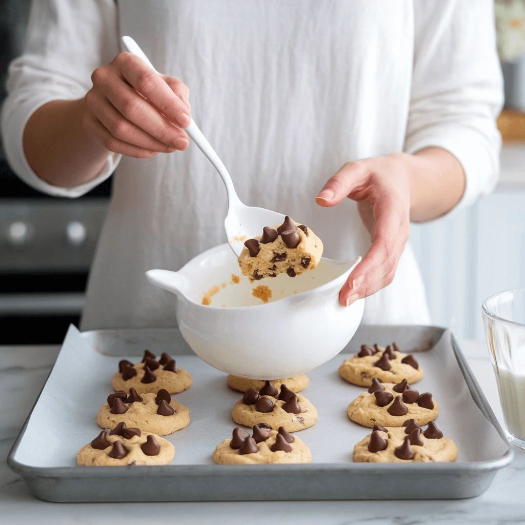 Disney Chocolate Chip Cookies Made with Precise Metric Measurements