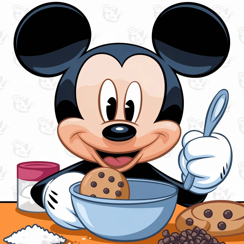 Disney Chocolate Chip Cookie Recipe with Metric Precision